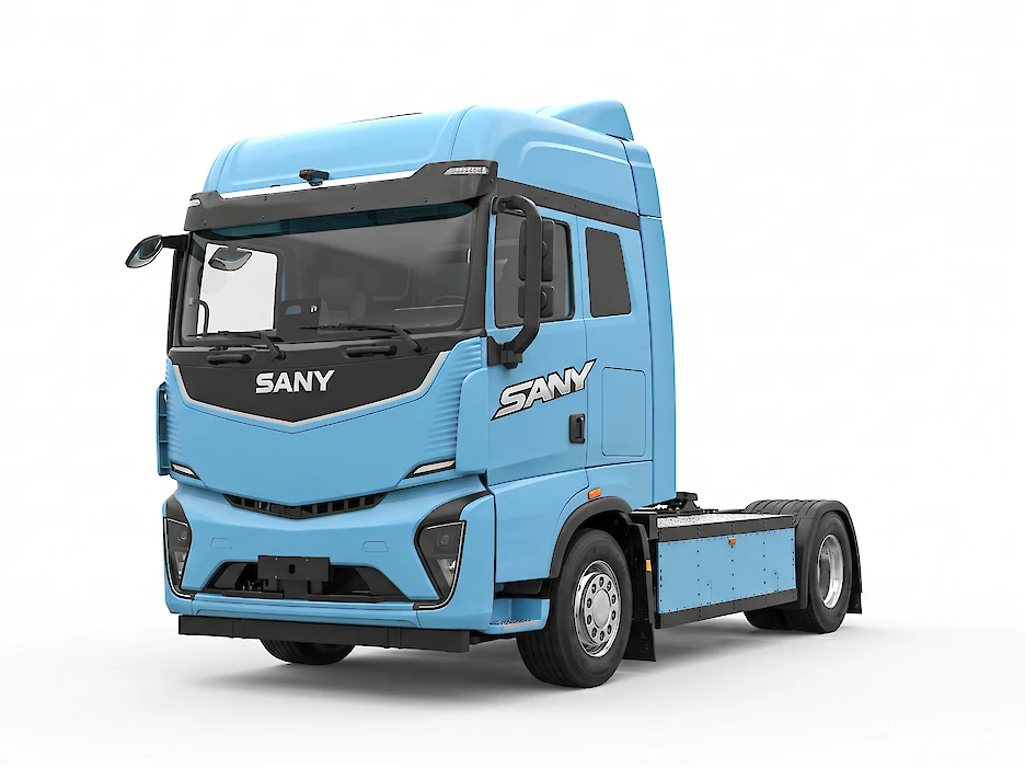 Электрический седельный тягач SANY S571 TE4x2G